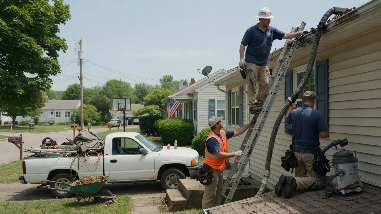 Gutter Installation in Kossuth, PA near me